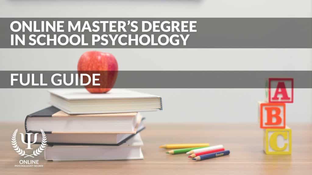 masters in school psychology online